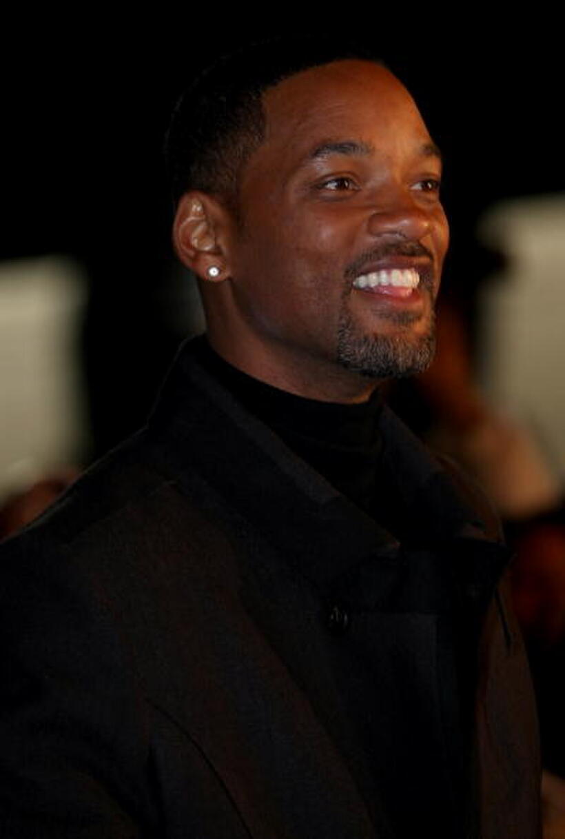 Will Smith at the Missouri premiere of "Seven Pounds."
