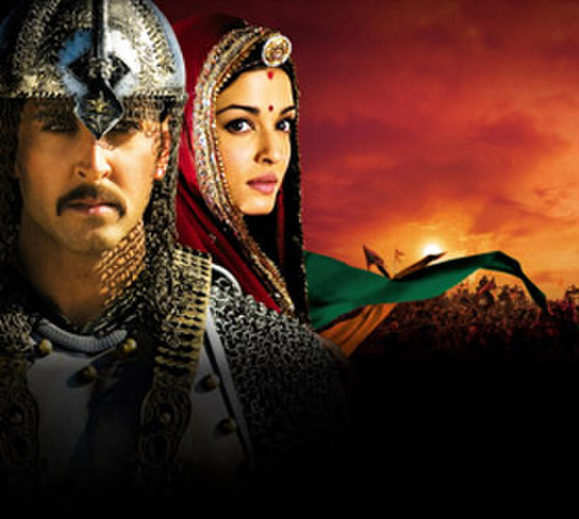 Hrithik Roshan and Aishwarya Rai in "Jodhaa Akbar."