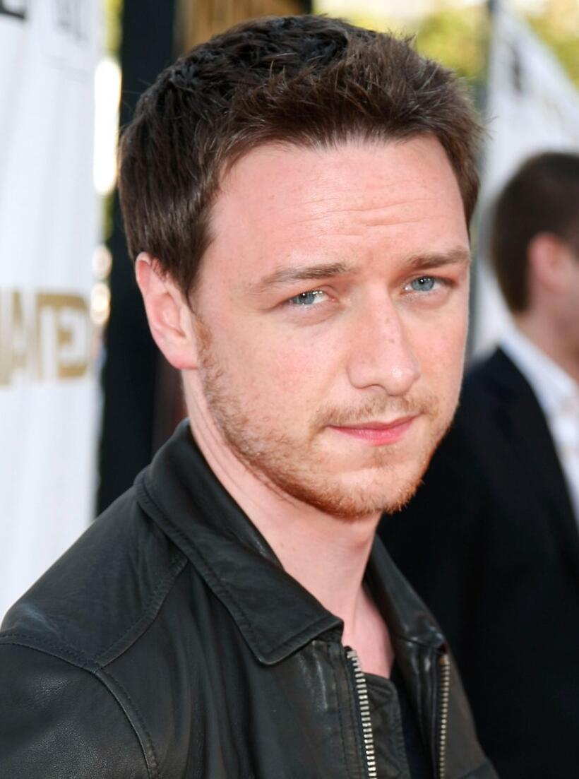 James McAvoy at the California premiere of "Wanted."