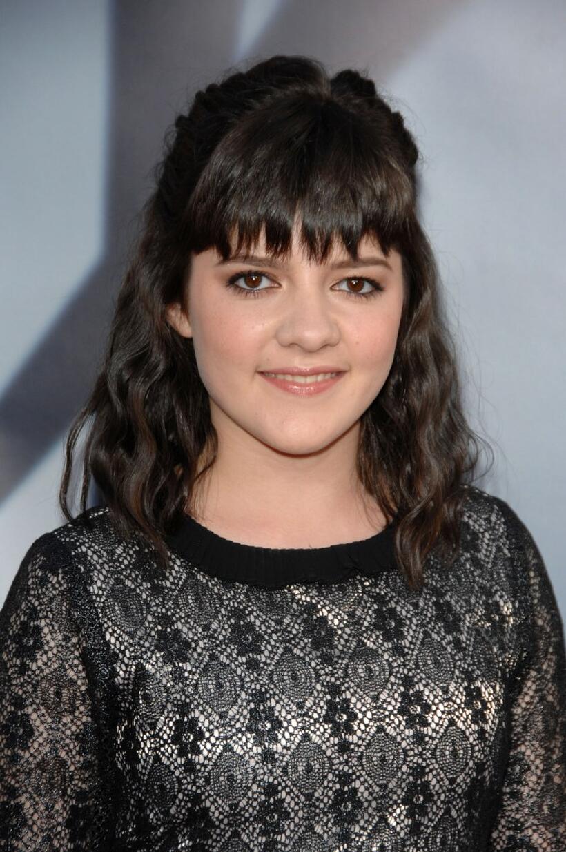 Madeleine Martin at the world premiere of "The X Files: I Want To Believe."