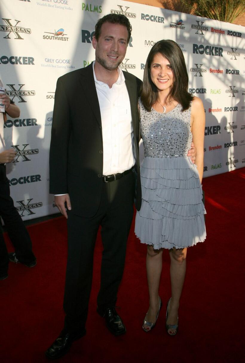 Ryan Jaffe and his wife Zarin at the opening night screening of "The Rocker" during the 2008 CineVegas film festival.