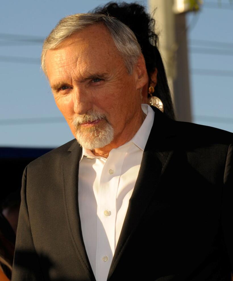 Dennis Hopper at the opening night screening of "The Rocker" during the 2008 CineVegas film festival.