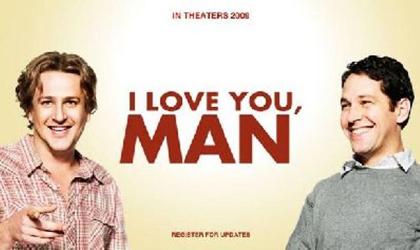 Poster Art for "I Love You Man."