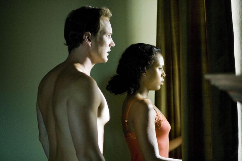 Patrick Wilson as Chris Mattson and Kerry Washington as Lisa Mattson in "Lakeview Terrace."