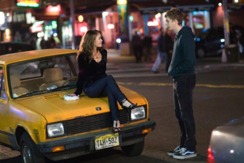 Alexis Dziena as Tris and Michael Cera as Nick in "Nick and Norah's Infinite Playlist."
