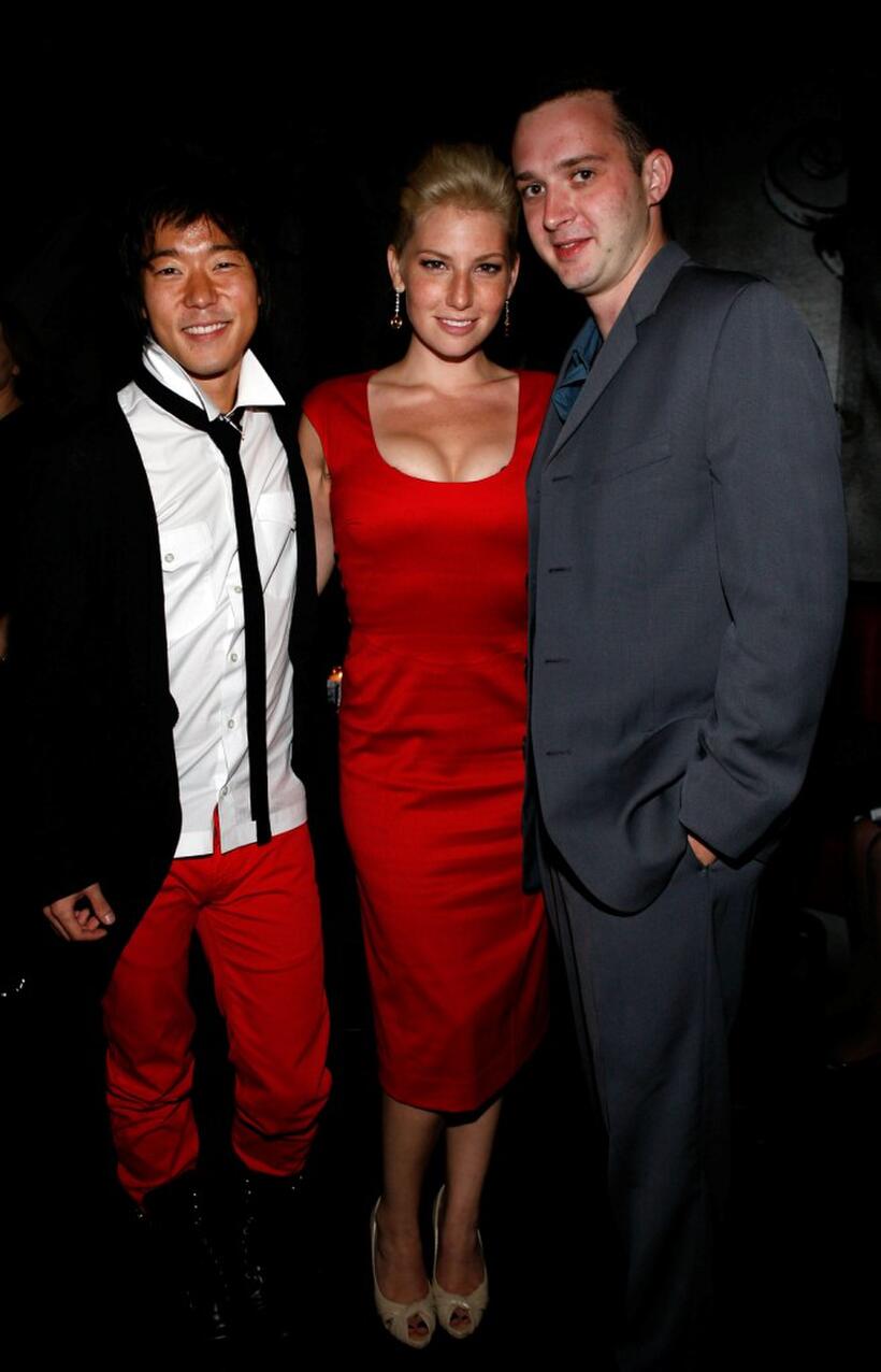 Aaron Yoo, Ari Graynor and Eddie Kaye Thomas at the after party of the Canada premiere of "Nick and Norah's Infinite Playlist."