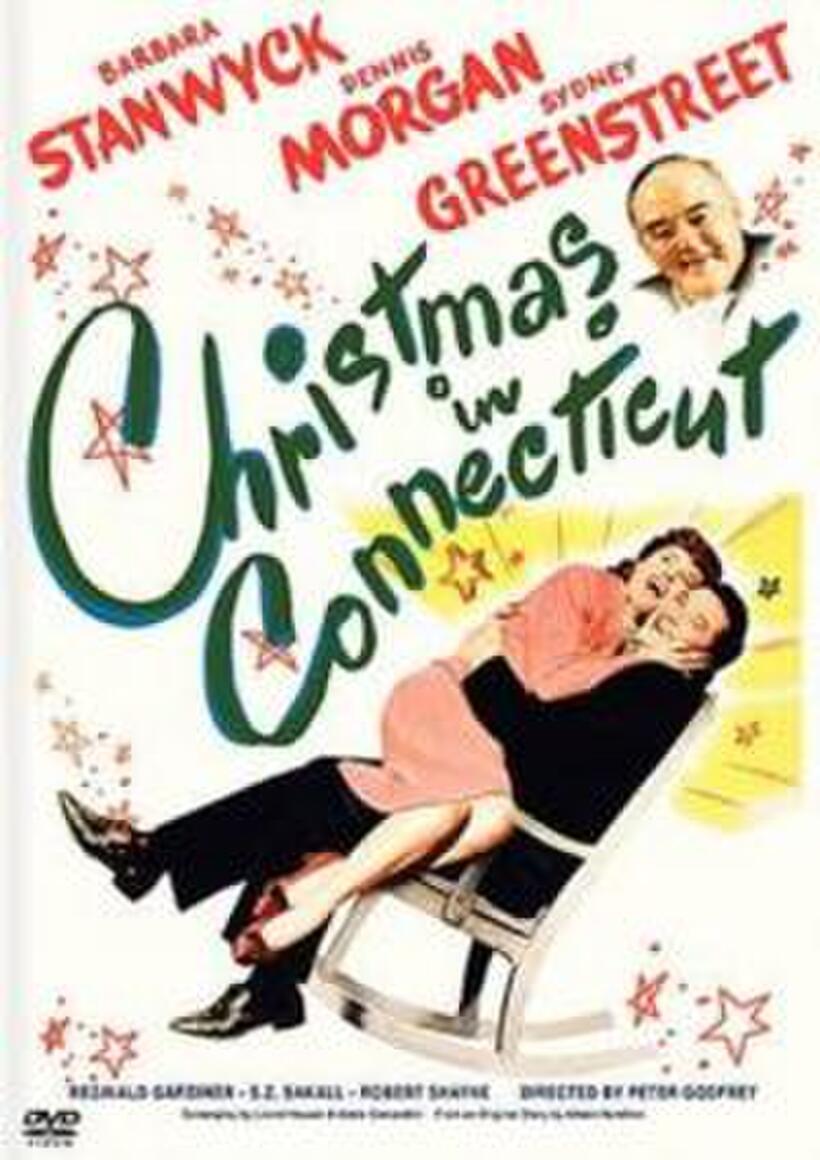 Poster art for "Christmas in Connecticut."
