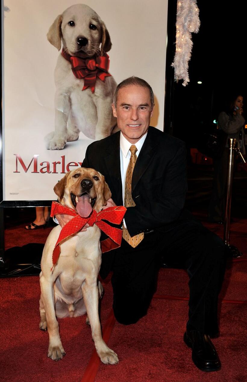 John Grogan at the California premiere of "Marley & Me."