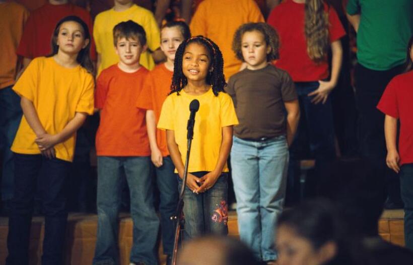 Yara Shahidi as Olivia Danielson in "Imagine That."