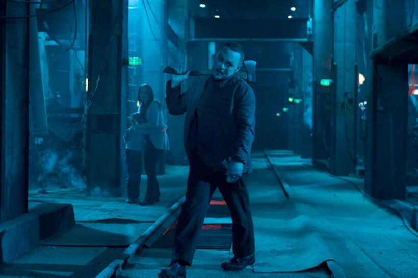 Doug Hutchison as Loony Bin Jim in "Punisher: War Zone."