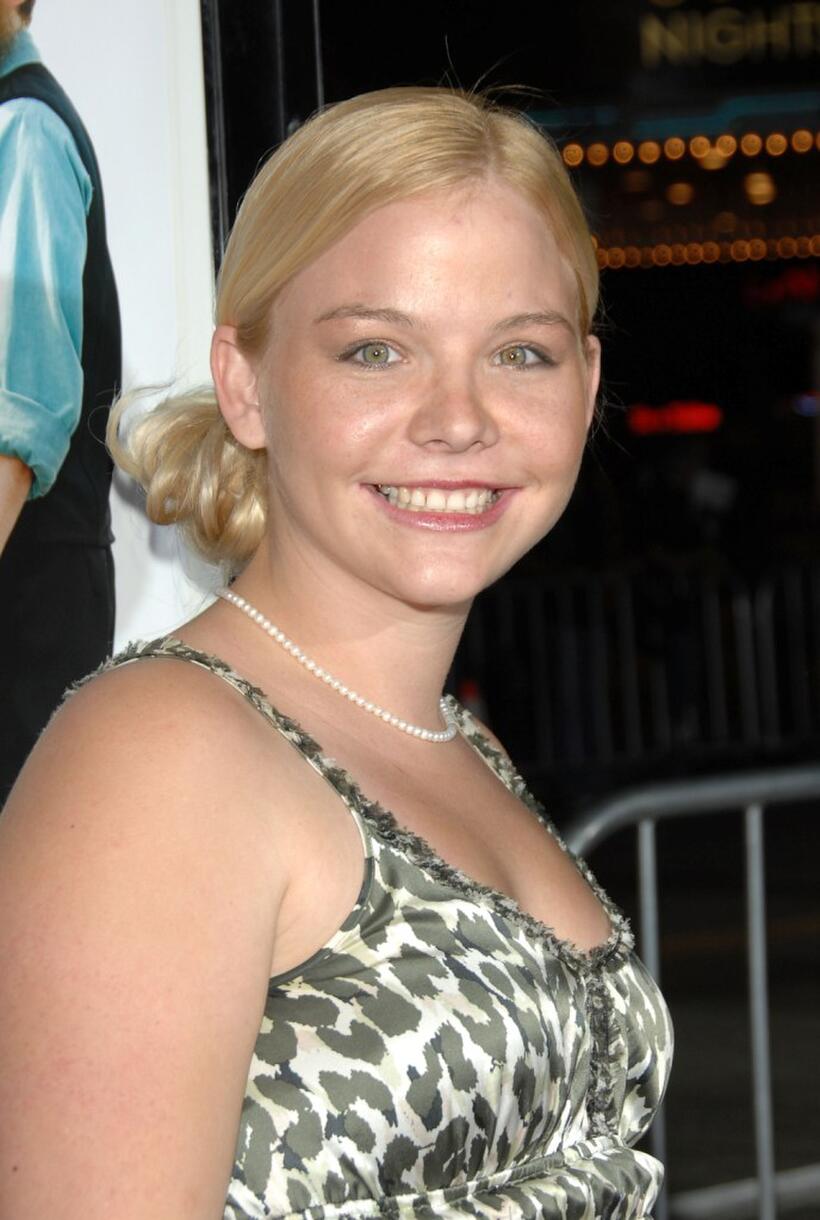 Leslie Delrosario at the red carpet of the California premiere of "Sex Drive."