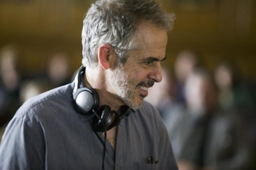 Director Henry Bean on the set of "Noise."
