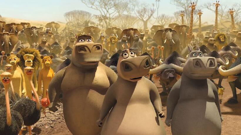 A scene from "Madagascar: Escape 2 Africa."