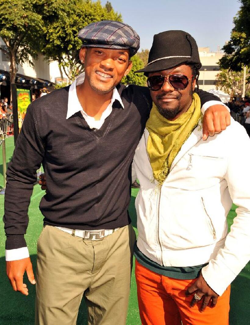Will Smith and will.i.am at the California premiere of "Madagascar: Escape 2 Africa."