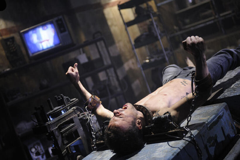 Joris Jarsky as Seth in "Saw V."