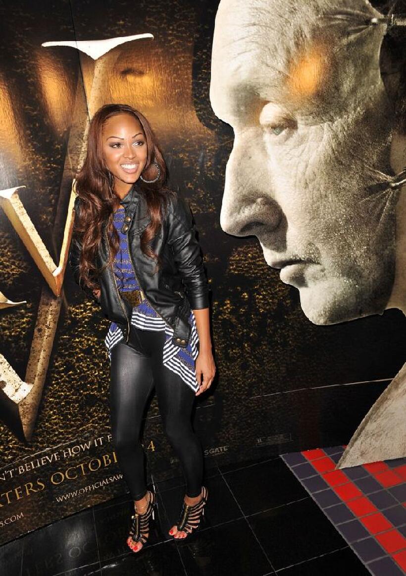 Meagan Good at the California premiere of "Saw V."