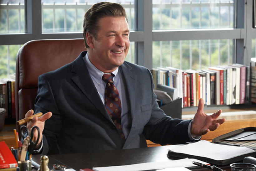 Alec Baldwin as Professor Thompson in "My Best Friend's Girl."