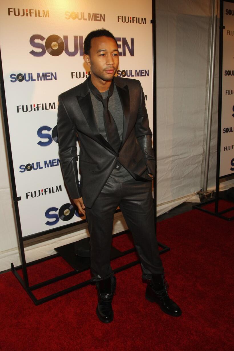 John Legend at the New York premiere of "Soul Men."