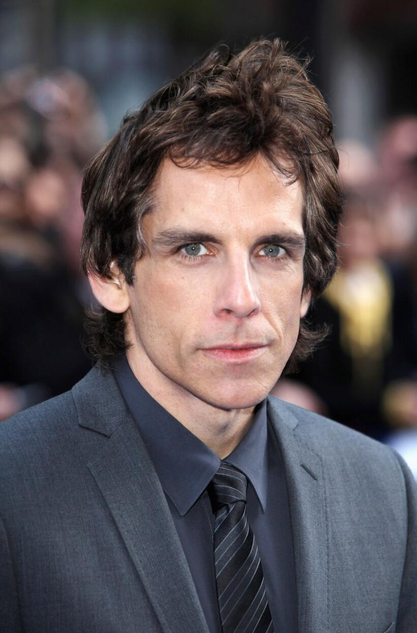 Ben Stiller at the London premiere of "Night at the Museum: Battle of the Smithsonian."