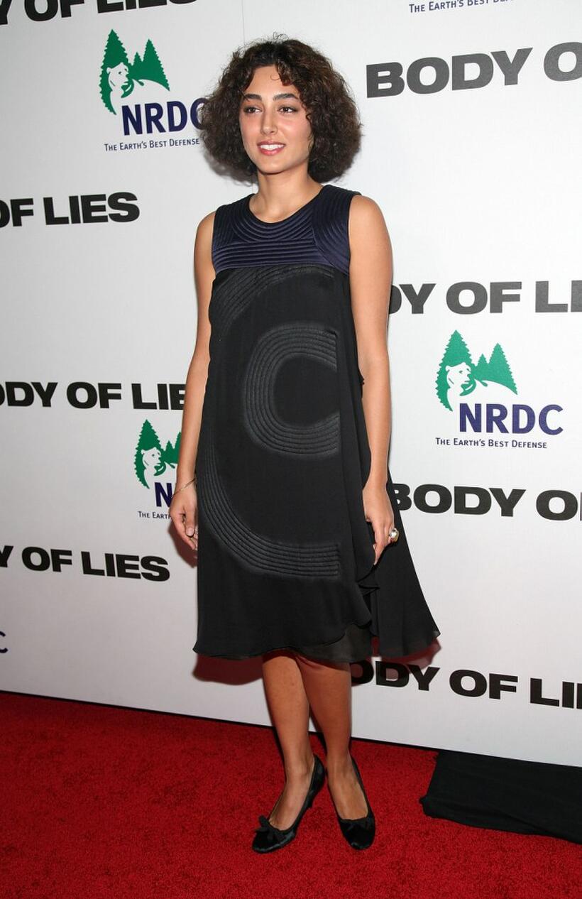 Golshifteh Farahani at the New York premiere of "Body of Lies."