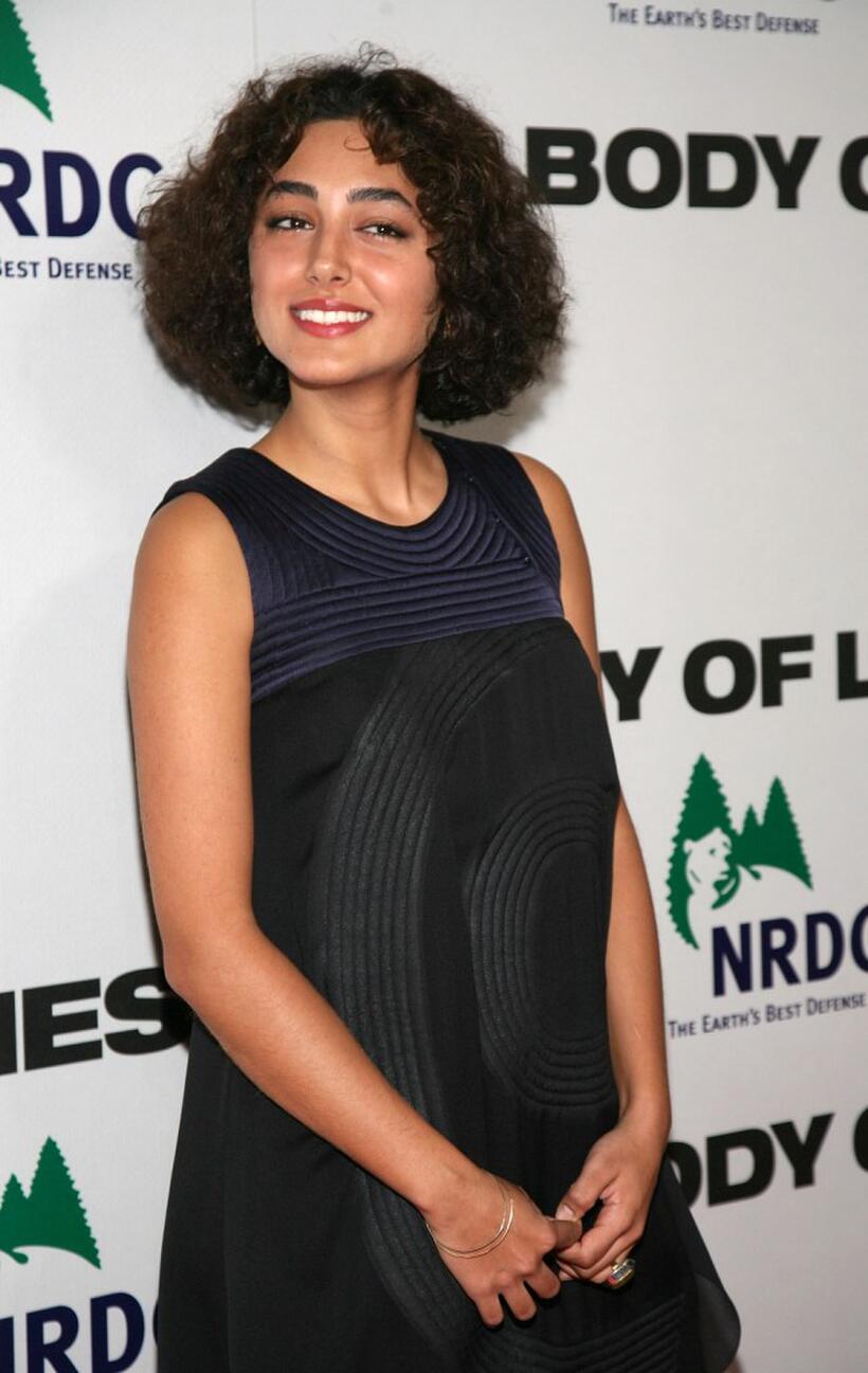 Golshifteh Farahani at the New York premiere of "Body of Lies."