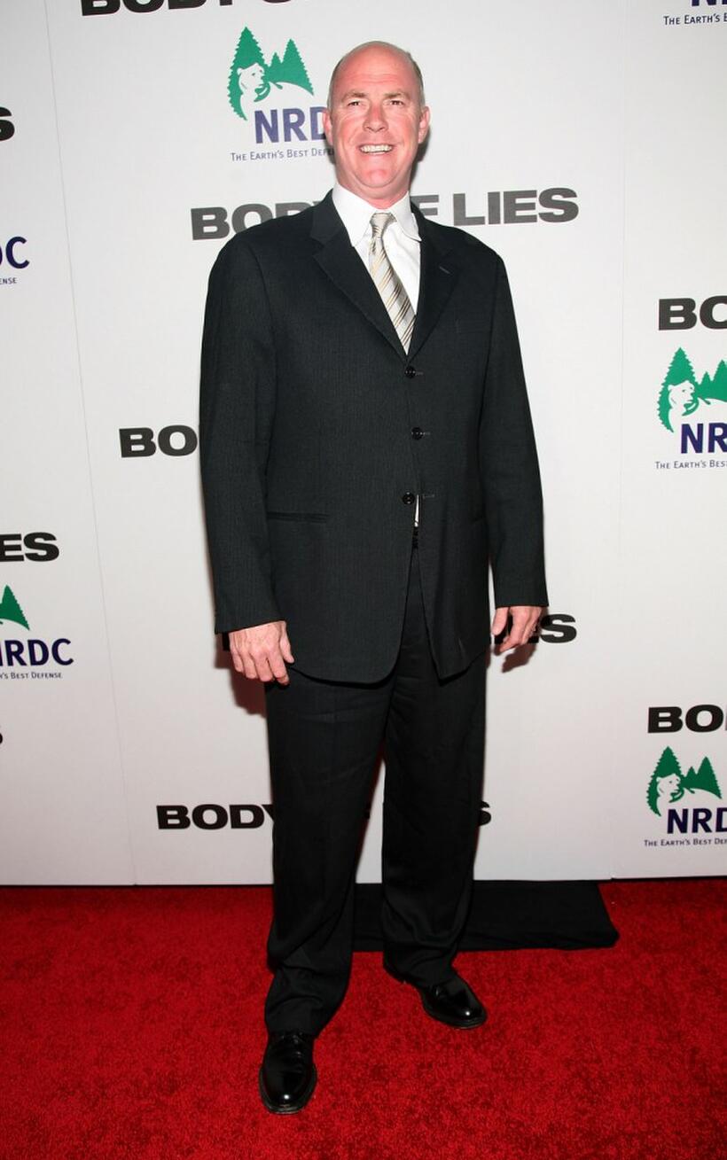 Michael Gaston at the New York premiere of "Body of Lies."