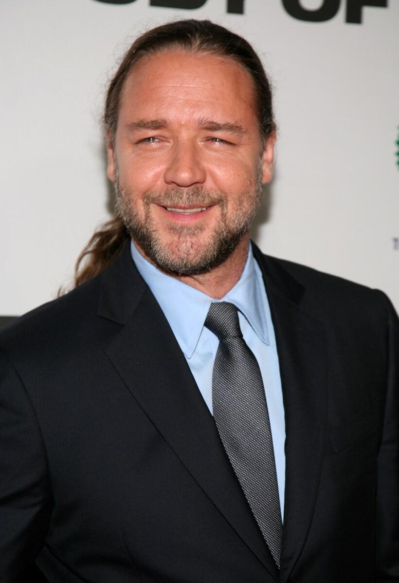 Russell Crowe at the New York premiere of "Body of Lies."