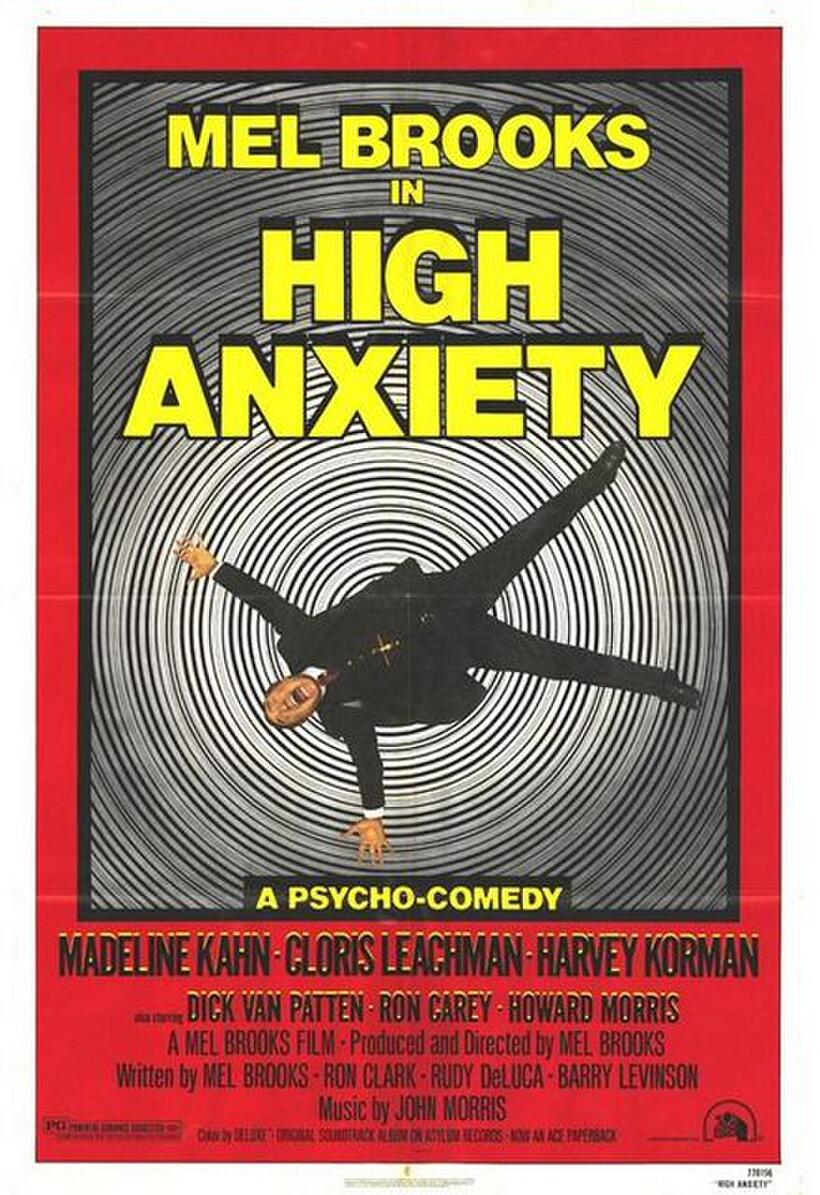 Poster art for "High Anxiety."