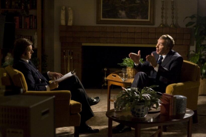 A scene from "Frost/Nixon."
