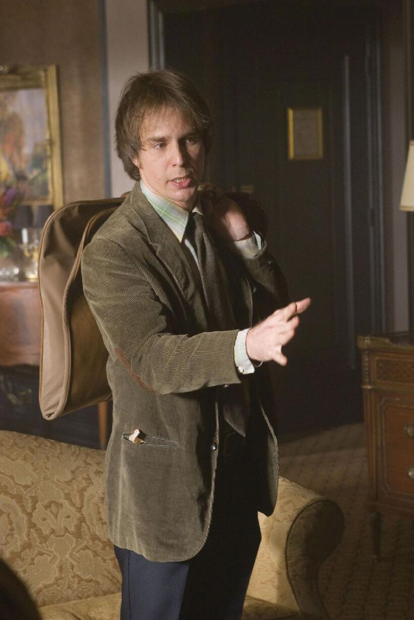 Sam Rockwell as James Reston, Jr. in "Frost/Nixon."