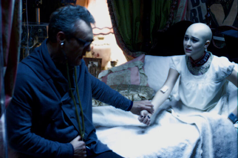 Anthony Head as Nathan and Alexa Vega as Shilo Wallace in "Repo! The Genetic Opera."