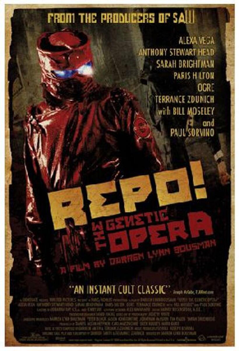 Poster Art for "Repo! The Genetic Opera."