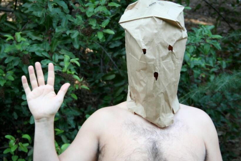 A scene from "Baghead."