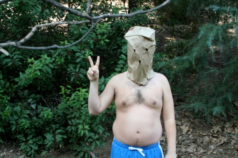 A scene from "Baghead."