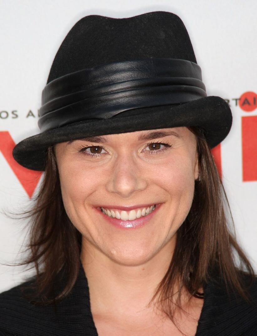 Lauren Evans at the California premiere of "Bigger, Stronger, Faster."