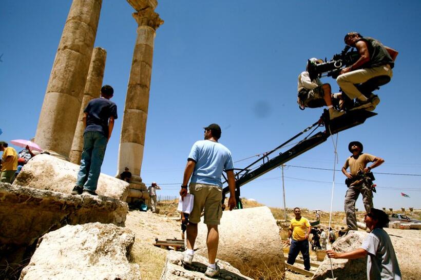 A scene from "Captain Abu Raed."