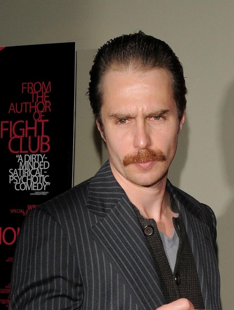 Sam Rockwell at the New York Screening of "Choke."