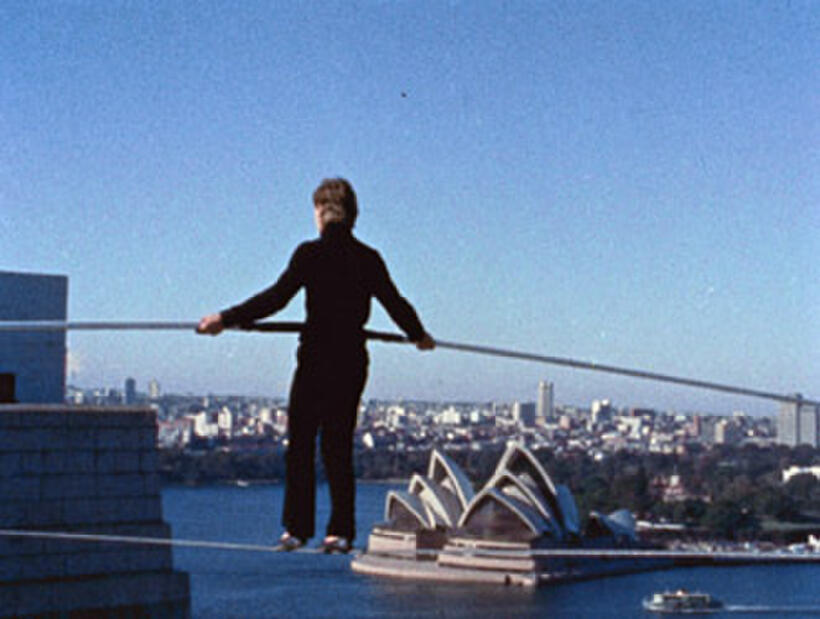 A scene from "Man on Wire."