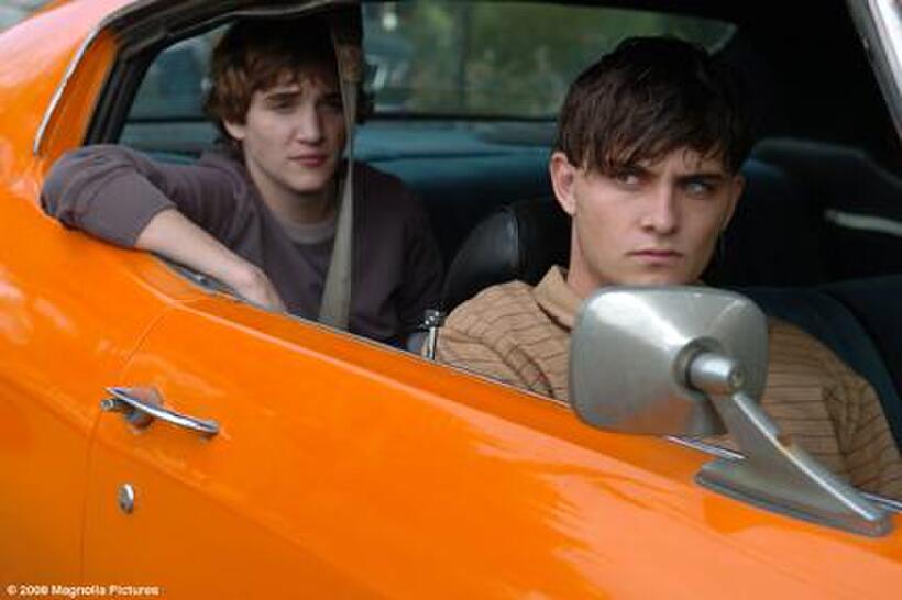 Kyle Gallner and Shiloh Fernandez in "Red."