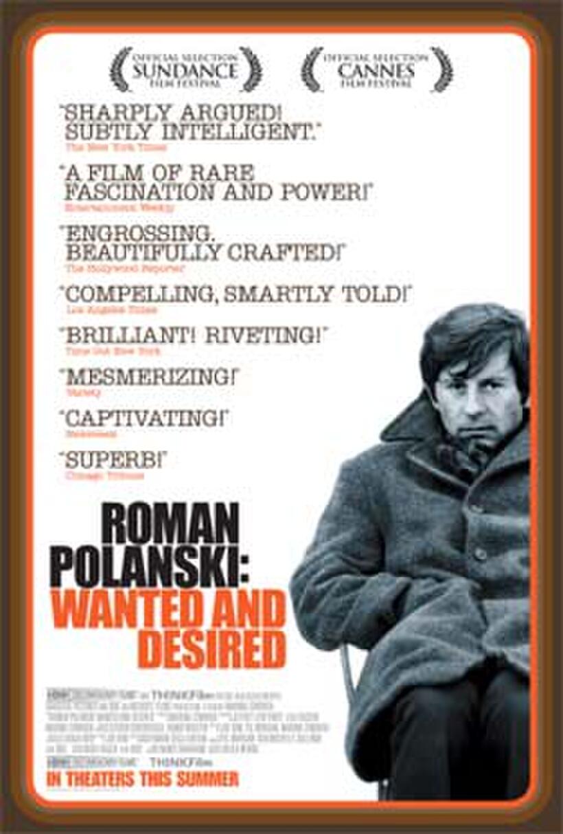 Poster art for "Roman Polanski: Wanted and Desired."