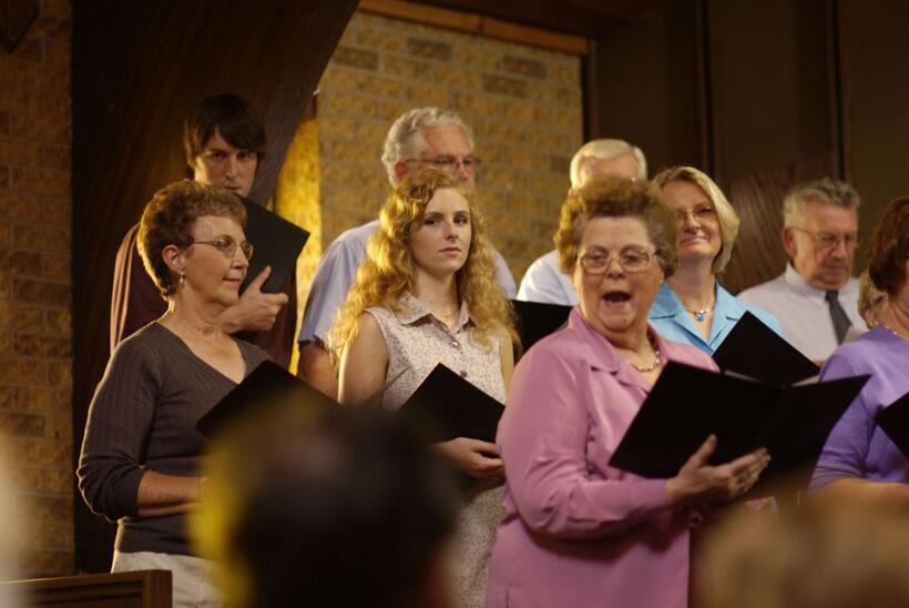 Ellary Porterfield as Anne Higgins in "Sugar."