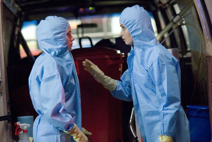Amy Adams and Emily Blunt in "Sunshine Cleaning."