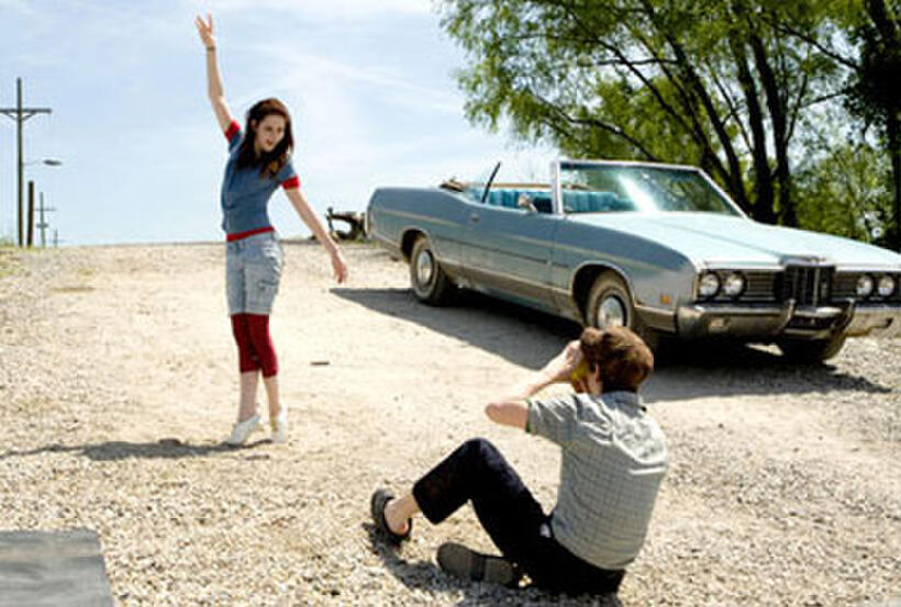 Kristen Stewart and Eddie Redmayne in "The Yellow Handkerchief."