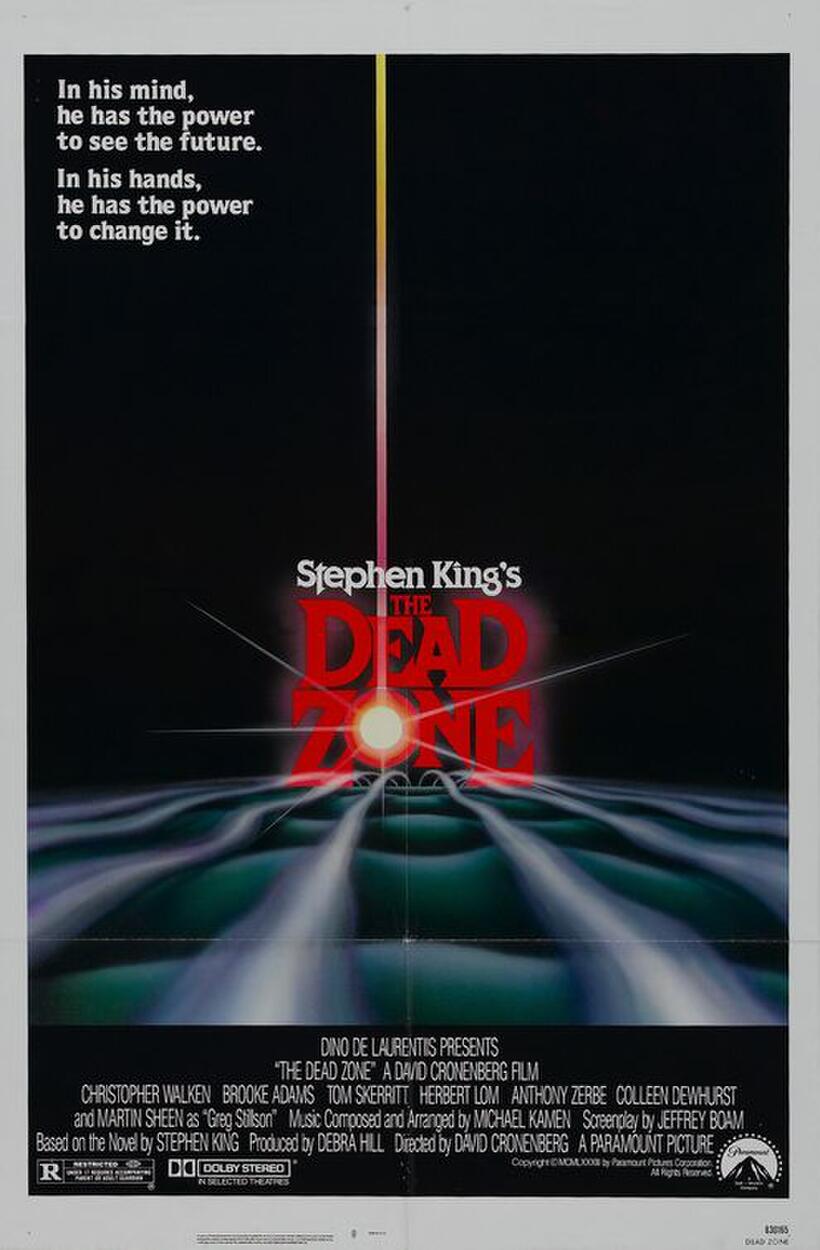 Poster art for "The Dead Zone."