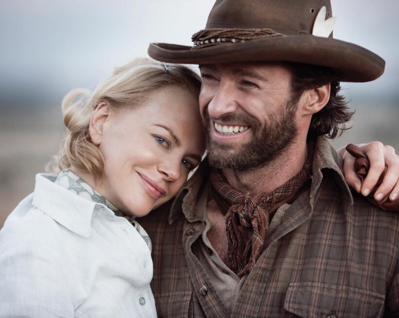 Nicole Kidman and Hugh Jackman in "Australia."