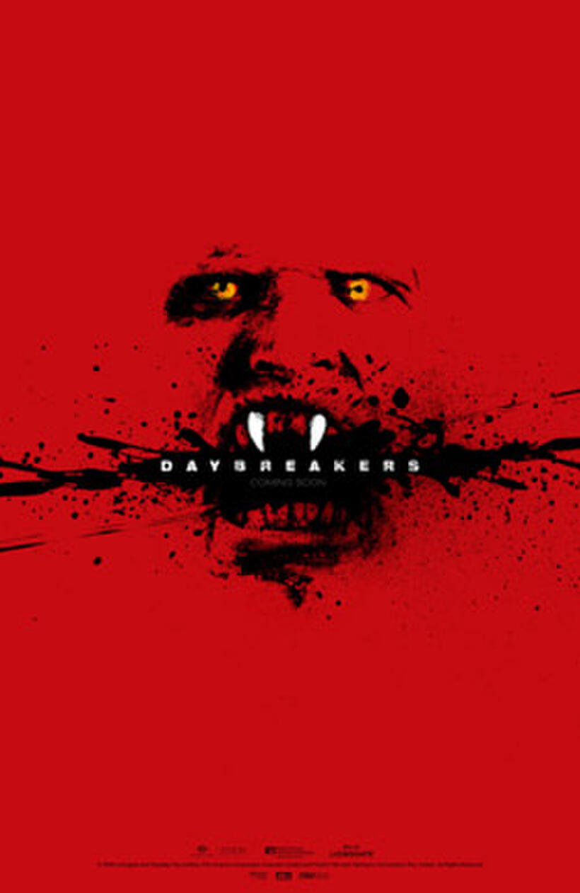 Poster art for "Daybreakers."