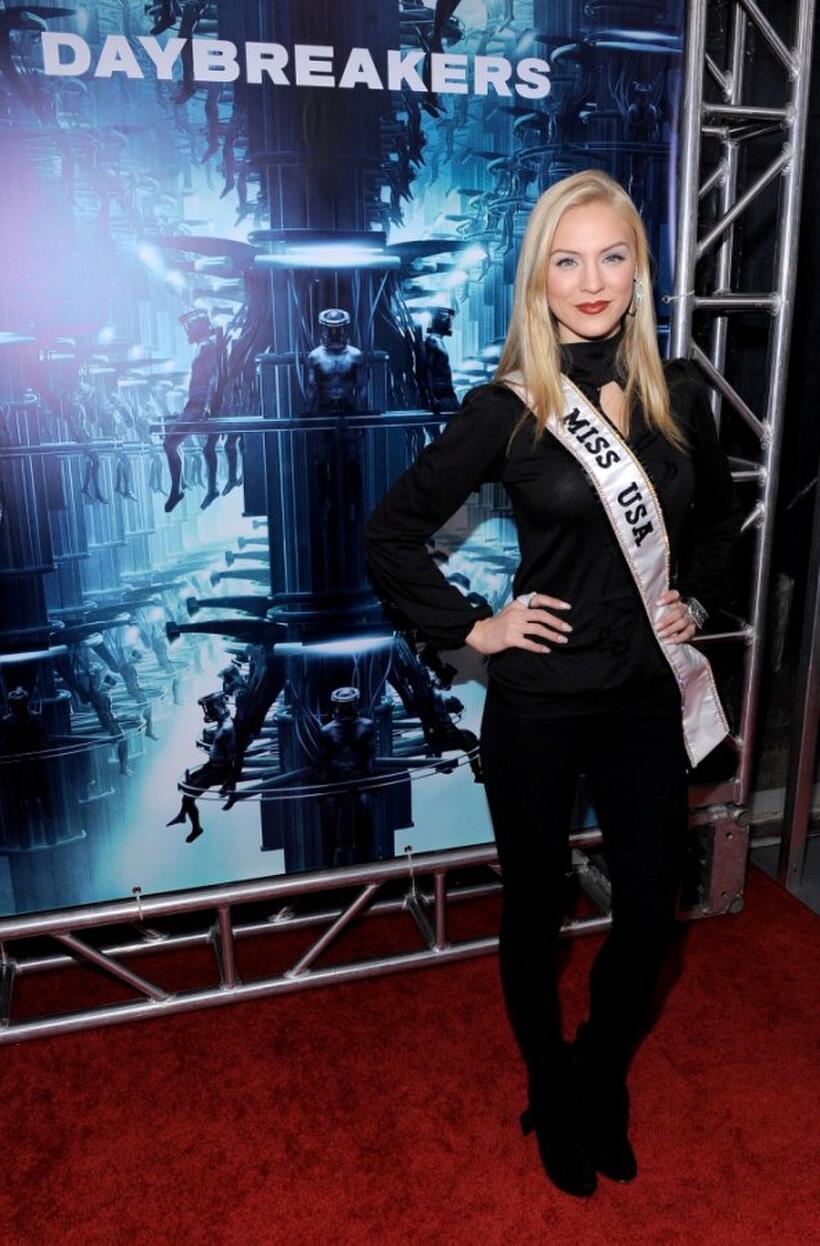 Kristen Dalton at the New York premiere of "Daybreakers."