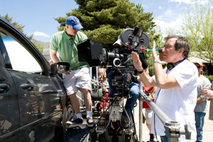 Kenny Ortega on the set of "High School Musical 3: Senior Year."