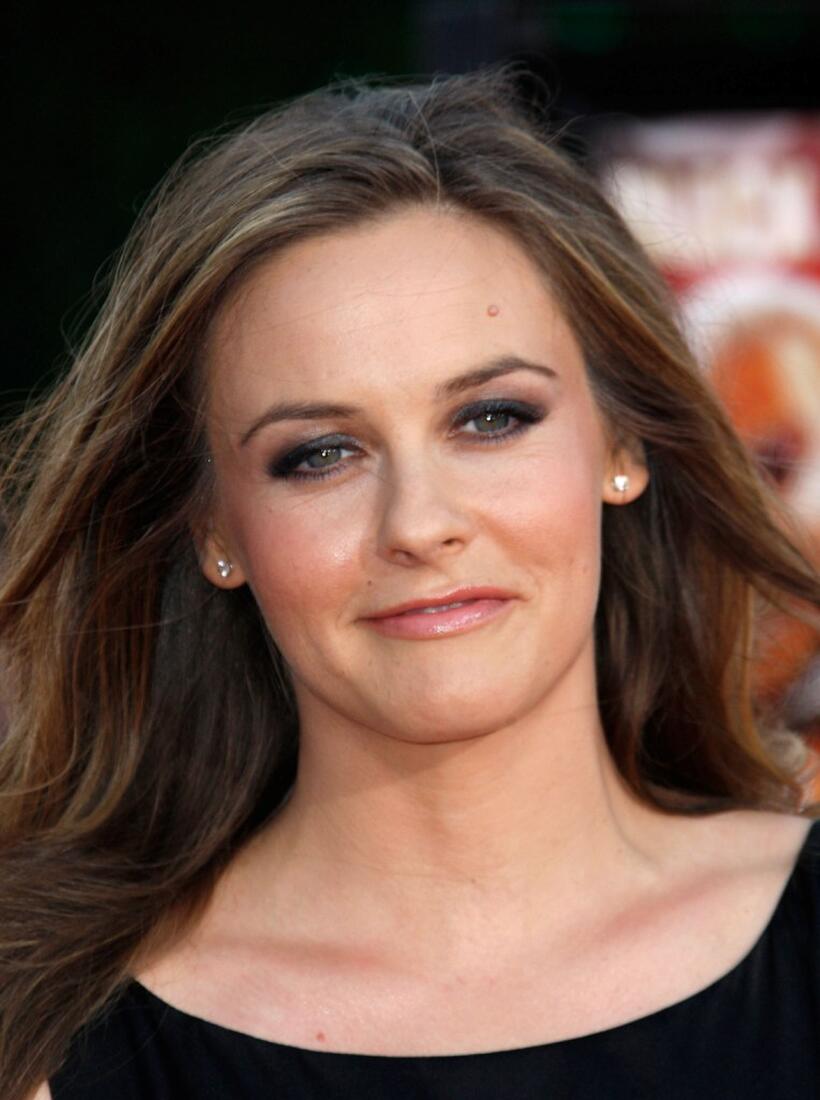 Alicia Silverstone at the California premiere of "Tropic Thunder."
