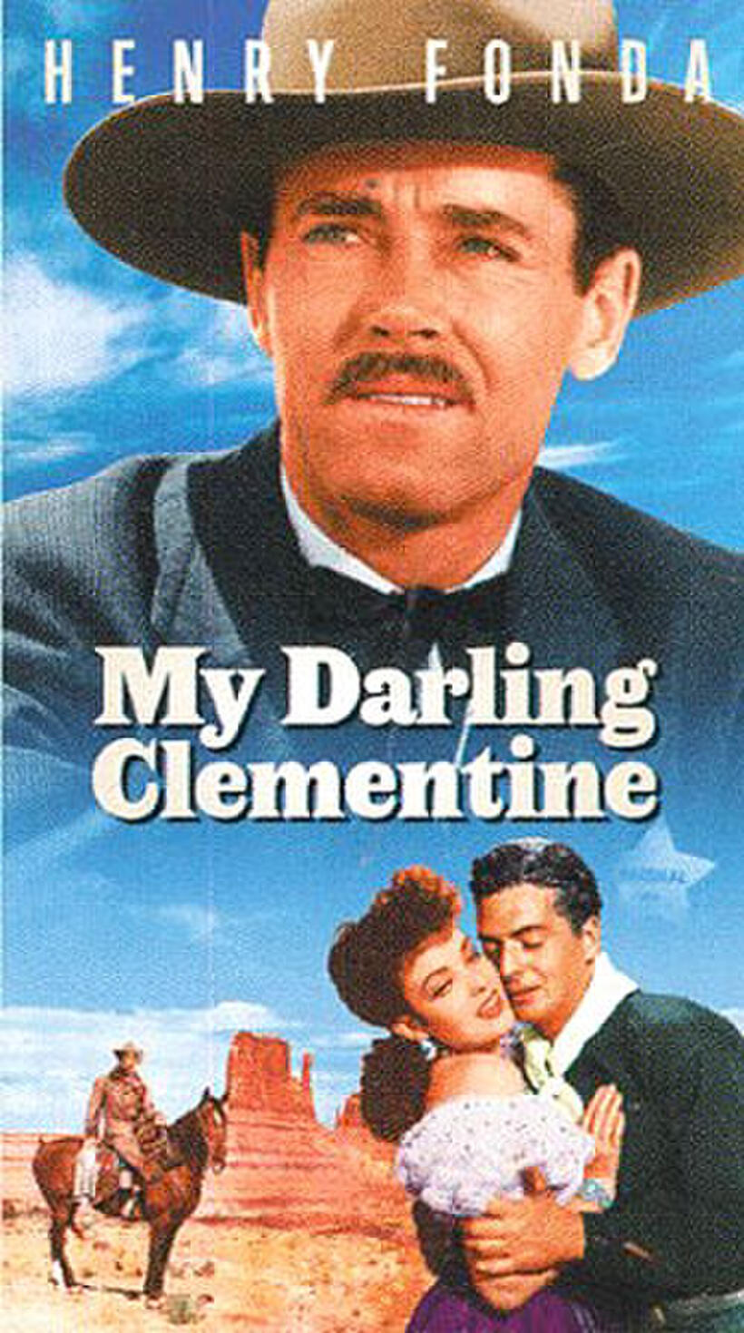 Poster art for "My Darling Clementine."